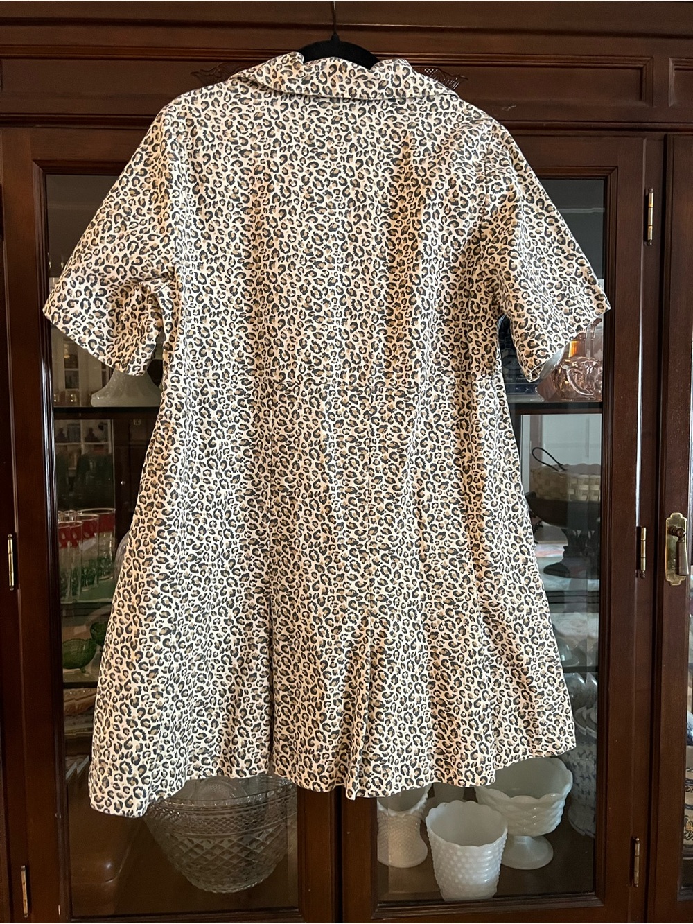 Jodifl Cheetah denim mini dress - Picture 4 of 4